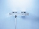 Смеситель для ванны Grohe Grohtherm Cube 34497000 с термостатом Хром латунь на стену