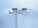 Смеситель для ванны Grohe Grohtherm Cube 34497000 с термостатом Хром латунь на стену