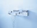 Смеситель для ванны Grohe Grohtherm Cube 34497000 с термостатом Хром латунь на стену