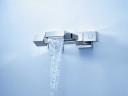 Смеситель для ванны Grohe Grohtherm Cube 34497000 с термостатом Хром латунь на стену