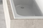 Акриловая ванна Ravak Chrome Slim 170x75 C741300000 без гидромассажа