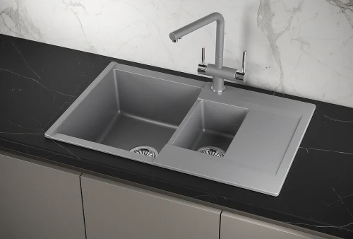 Кухонная мойка Granula Estetica 78 7808 цвет Алюминиум