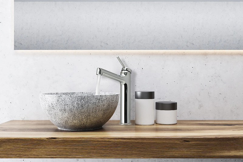 Смеситель для раковины Lemark Minima LM3837C Хром латунь