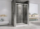 Душевая дверь Abber Sonnenstrand 110 AG07110 профиль Хром стекло прозрачное