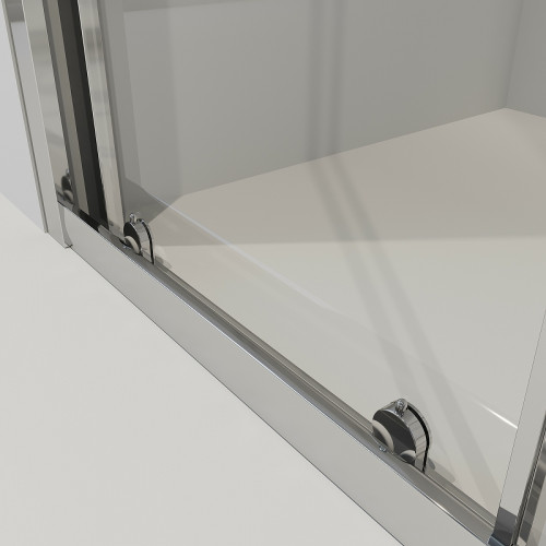 Душевая дверь Niagara Nova 110 NG-62-11A профиль Хром стекло прозрачное