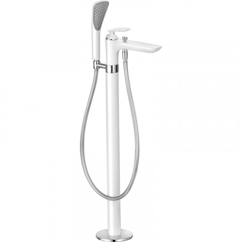 Смеситель для ванны Kludi Balance 525909175 Белый Хром латунь на пол