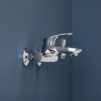 Смеситель для ванны Aquanet Techno SD90881 187208 Хром латунь на стену