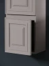 Шкаф пенал Sancos Very 35 L PVR35LSM подвесной Doha Soft МДФ / ЛДСП
