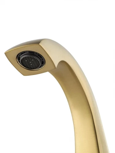 Смеситель для раковины Wonzon & Woghand Flex WW-88083095-BG цвет Брашированное золото