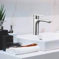 Смеситель для раковины WesnaArt Ray RAY11-210 Хром латунь