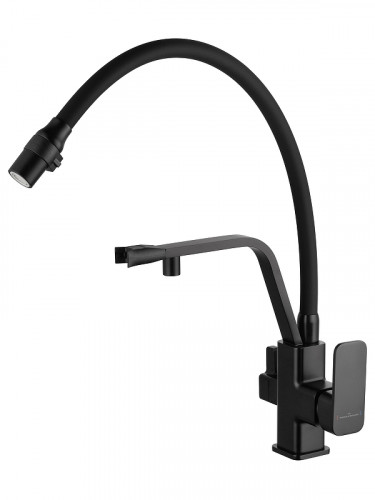 Смеситель для кухни Wonzon &amp; Woghand WW-88458013-MB цвет Черный матовый