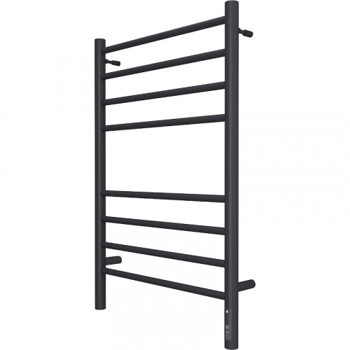 Электрический полотенцесушитель Terminus Аврора П8 500х800 КС 9005 4670078527493 Черный матовый нержавеющая сталь