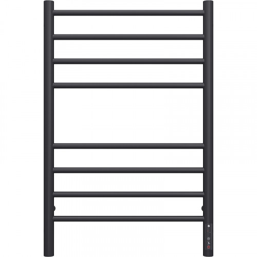 Электрический полотенцесушитель Terminus Аврора П8 500х800 КС 9005 4670078527493 Черный матовый нержавеющая сталь