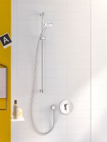 Смеситель для душа Kludi Pure Easy 376550565 Хром латунь встраиваемый
