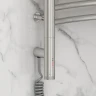Электрический полотенцесушитель Сунержа Флюид 3.0 1200x500 L 00-5820-1250 Хром нержавеющая сталь