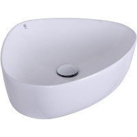 Раковина-чаша Orange 50 B07-500W Белая глянцевая фарфор накладная