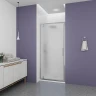 Душевая дверь Veconi Ottimo 80 OP30CH-80-07-C9 профиль Хром стекло матовое