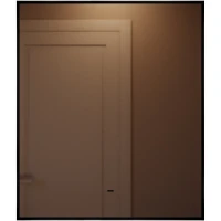 Зеркало Silver Mirrors Spell Black 60 LED-00002972 с подсветкой Черное с бесконтактным выключателем стекло