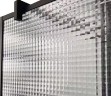 Душевой уголок Ceruttispa 90x90 C3AWD профиль Белый стекло рифленое