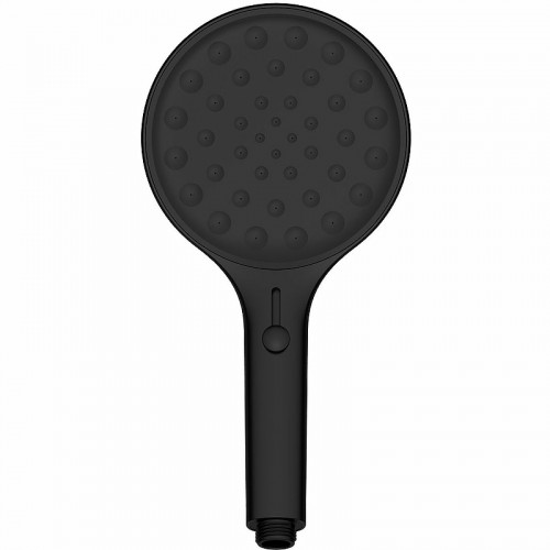 Комплект верхнего и ручного душа Vincea Inspire VSHH-3I2AHMB Черный матовый латунь на стену