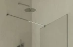 Душевая перегородка Ravak ST Walk-In Wall Air 90 GW9W70C00Z1C профиль Хром стекло Transparent