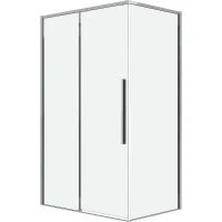 Душевой уголок Grossman Galaxy 130х90 120.K33.01.1390.10.00 профиль Хром стекло прозрачное