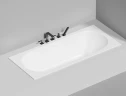 Ванна из искусственного камня Salini Ornella Axis Kit 180х80 103521M Белая матовая