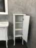 Шкаф пенал Comforty Павия 40 00004148000 Белый глянец