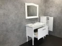 Шкаф пенал Comforty Павия 40 00004148000 Белый глянец
