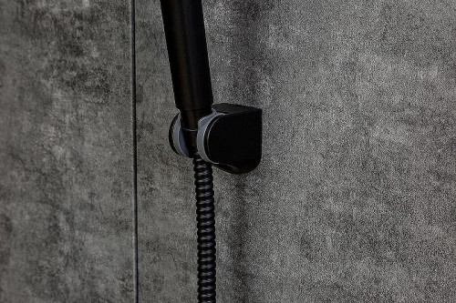 Держатель ручного душа Orange O-Shower OWB-A-B Черный матовый