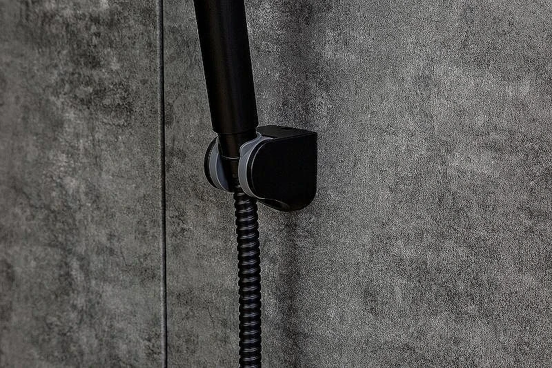 Держатель ручного душа Orange O-Shower OWB-A-B Черный матовый