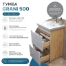 Тумба под раковину Vigo Grani 50 566 цвет Белый Дуб золотой
