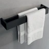 Полотенцедержатель Novellini Kuadra R90AKFPS0260-H Черный матовый