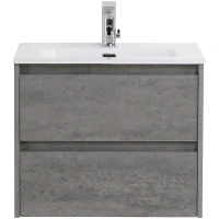 Тумба под раковину BelBagno Kraft 39 50 KRAFT 39-500/390-2C-SO-CG подвесная Cemento Grigio МДФ / ЛДСП