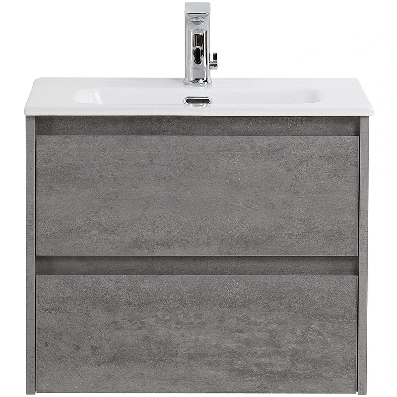 Тумба под раковину BelBagno Kraft 39 50 KRAFT 39-500/390-2C-SO-CG подвесная Cemento Grigio МДФ / ЛДСП