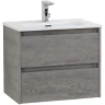 Тумба под раковину BelBagno Kraft 39 50 KRAFT 39-500/390-2C-SO-CG подвесная Cemento Grigio МДФ / ЛДСП