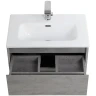 Тумба под раковину BelBagno Kraft 39 50 KRAFT 39-500/390-2C-SO-CG подвесная Cemento Grigio МДФ / ЛДСП