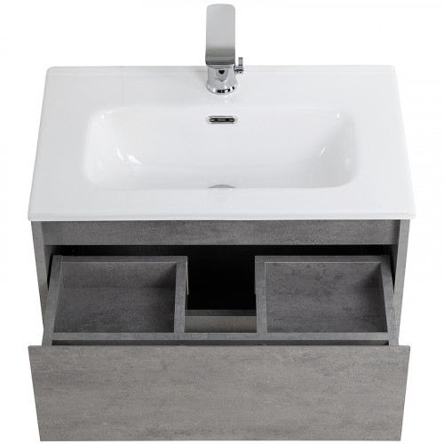 Тумба под раковину BelBagno Kraft 39 50 KRAFT 39-500/390-2C-SO-CG подвесная Cemento Grigio МДФ / ЛДСП