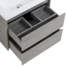 Тумба под раковину BelBagno Kraft 39 50 KRAFT 39-500/390-2C-SO-CG подвесная Cemento Grigio МДФ / ЛДСП