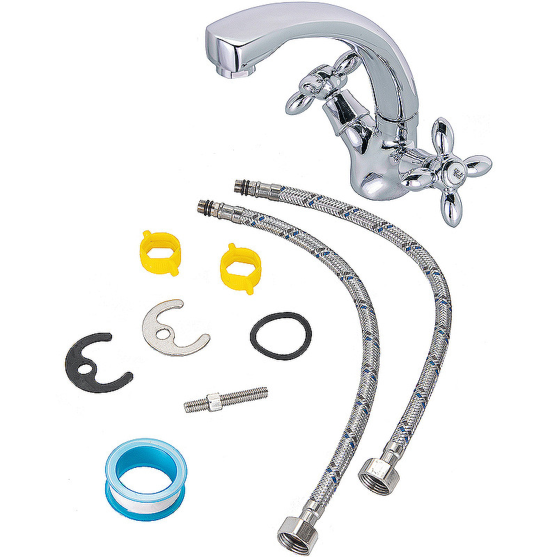 Смеситель для раковины Agger Retro  A1901100 Хром