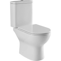 Унитаз компакт Aquanet Ray-C 326011 без бачка с сиденьем Микролифт фарфор напольный