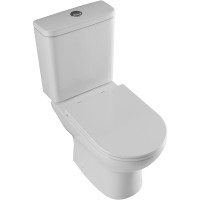 Унитаз компакт Aquanet Ray-C 326011 без бачка с сиденьем Микролифт фарфор напольный