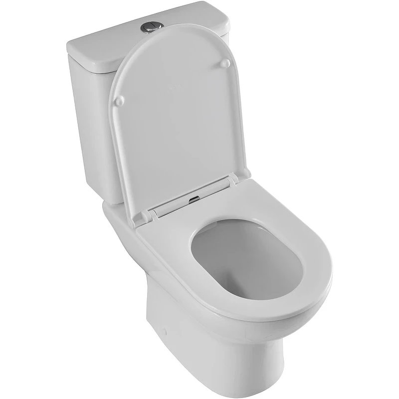 Унитаз компакт Aquanet Ray-C 326011 без бачка с сиденьем Микролифт фарфор напольный