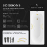 Чугунная ванна Vinsent Veron Soissons 170x70 VCN1707042H/VH0015MGD цвет Белый с дугообразными ручками матовое золото