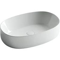 Раковина-чаша Ceramicanova Element 54 CN5023 Белая фарфор накладная