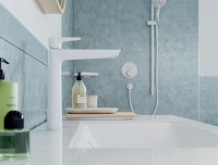 Смеситель для раковины Hansgrohe Talis E 71717340 Шлифованный черный хром латунь