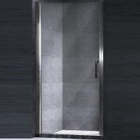 Душевая дверь Esbano ES-80LD 80 L ESDN80LDL профиль Хром стекло прозрачное