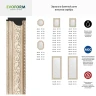 Зеркало Evoform Octagon 75х75 BY 7389 в багетной раме - Виньетка серебро 109
