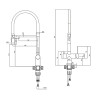 Смеситель для кухни Paini Airone 98CR591-134 цвет Хром