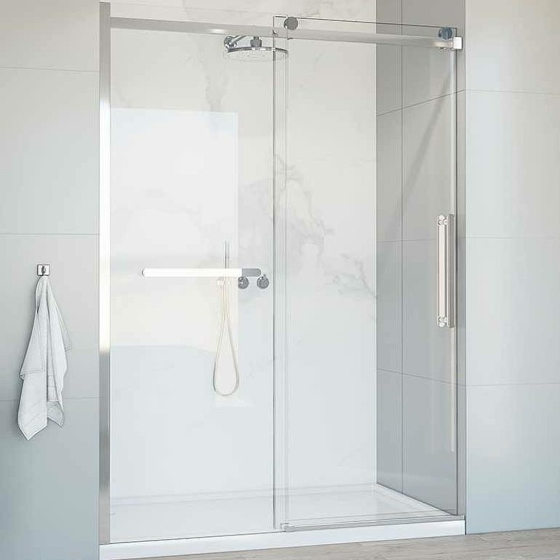 Душевая дверь Vincea Como Soft 140 VDS-1CS140CL профиль Хром стекло прозрачное